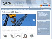 Tablet Screenshot of lcmsystems.com